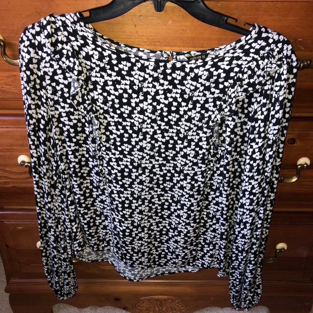 Forever 21 Ruffle Blouse